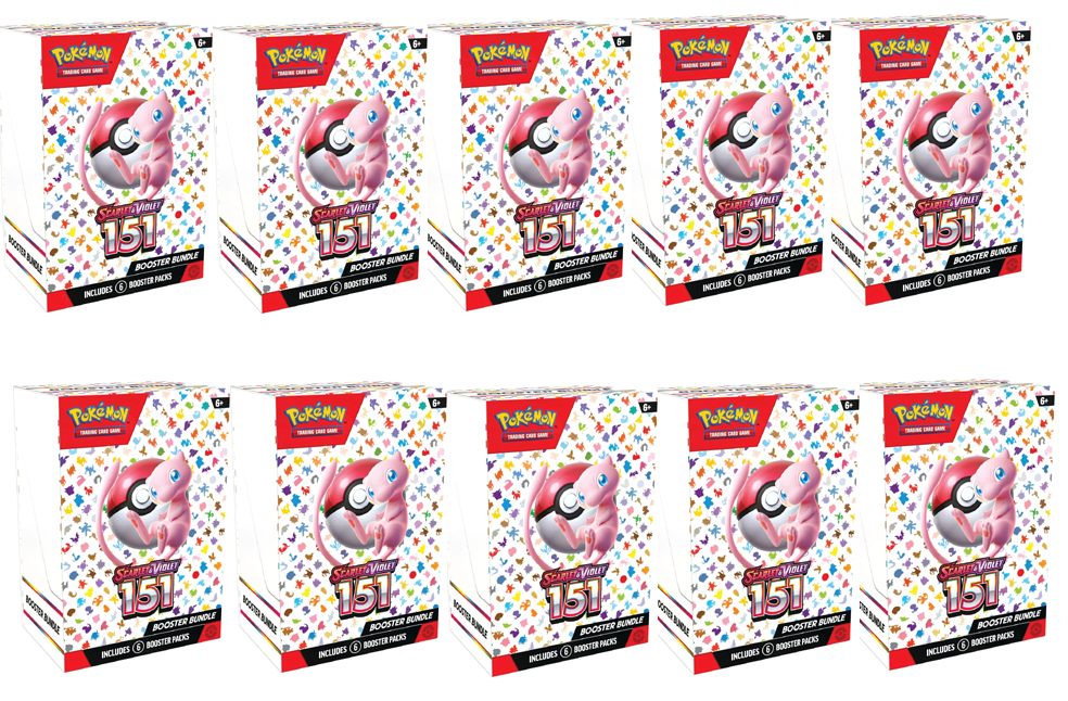 Scarlet & Violet: 151 - Booster Bundle Display (10)