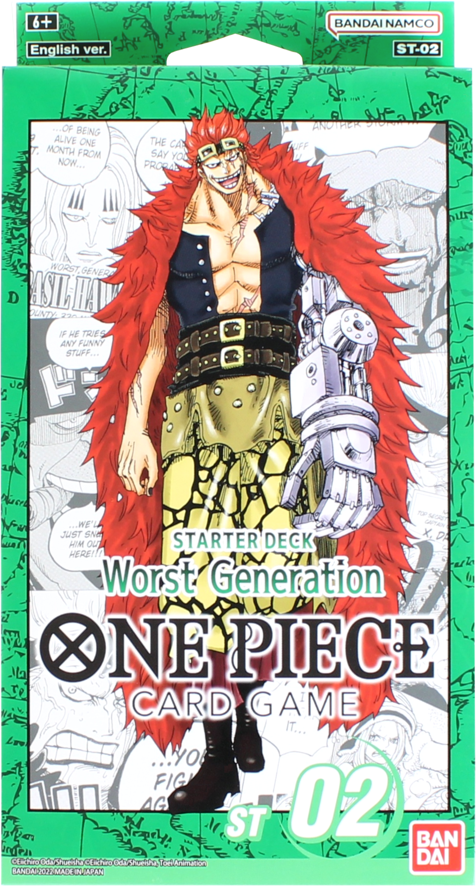 One Piece Starter Deck Worst Generation (ST02)