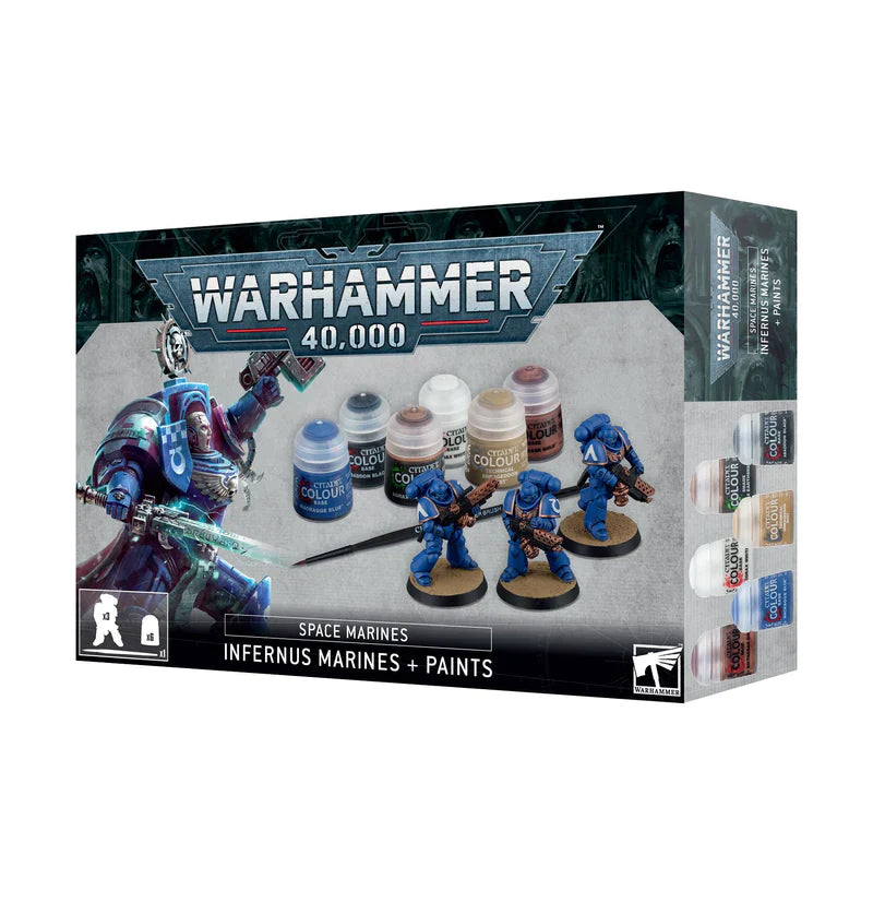 Warhammer 40k - Space Marines (Infernus Marines + Paints)