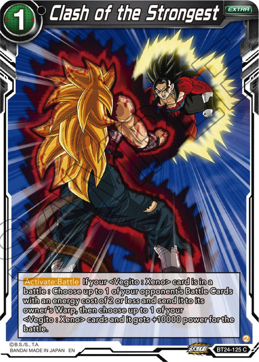 Clash of the Strongest (BT24-125) [Beyond Generations]
