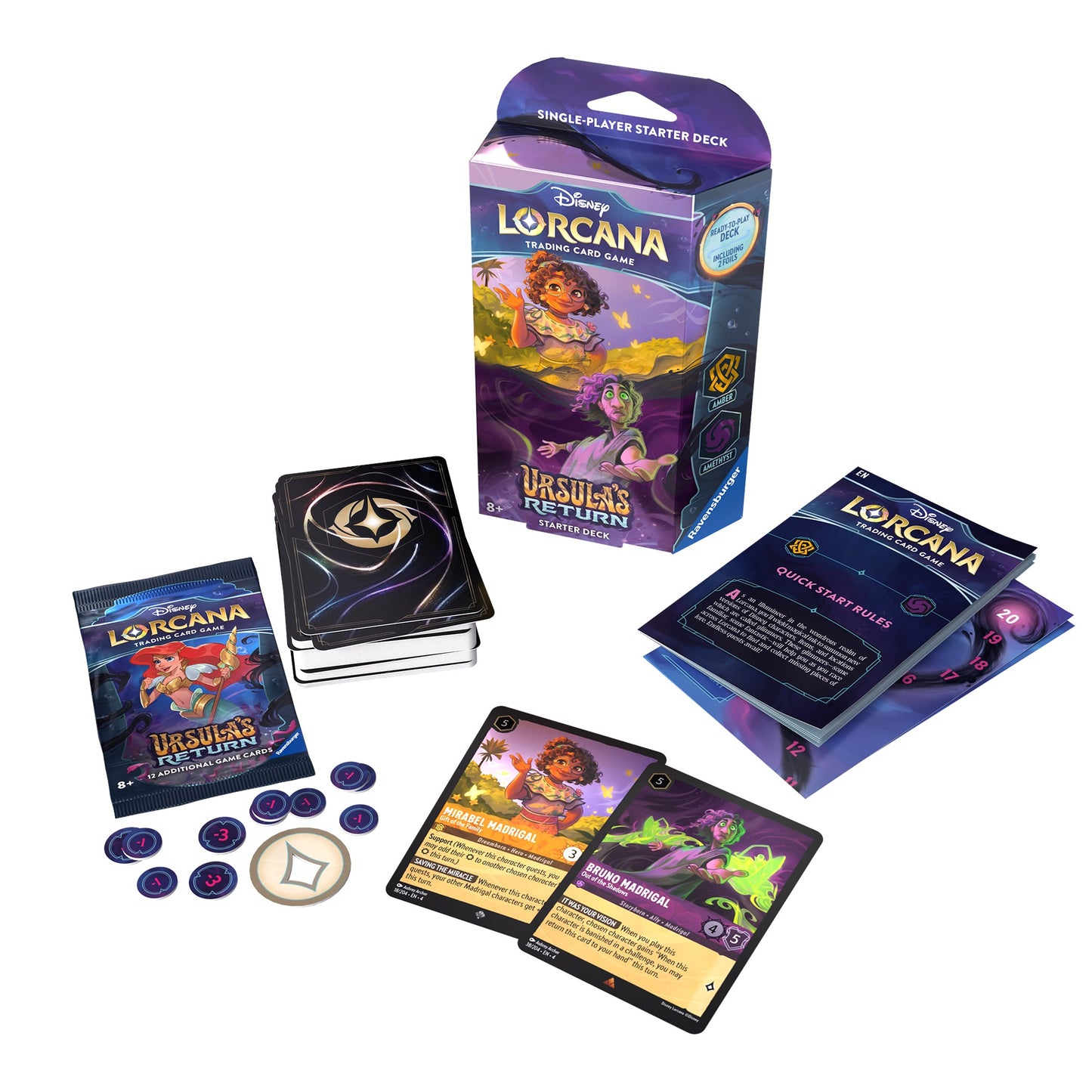 Disney Lorcana Ursula's Return - Starter Deck (Amber & Amethyst)