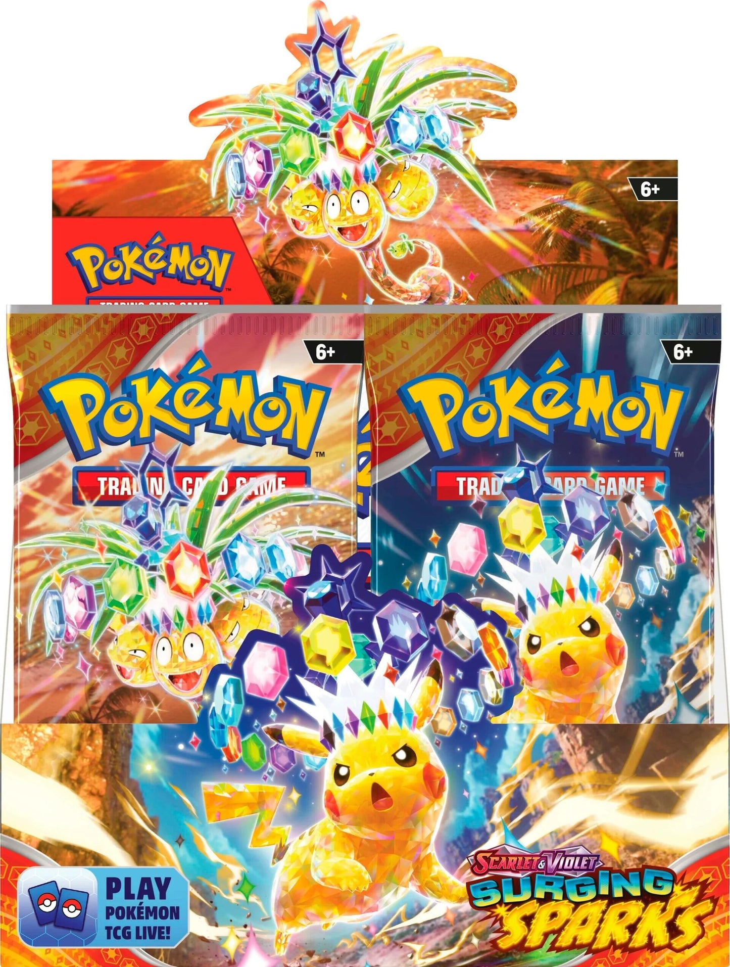Scarlet & Violet: Surging Sparks - Booster Box & Pack
