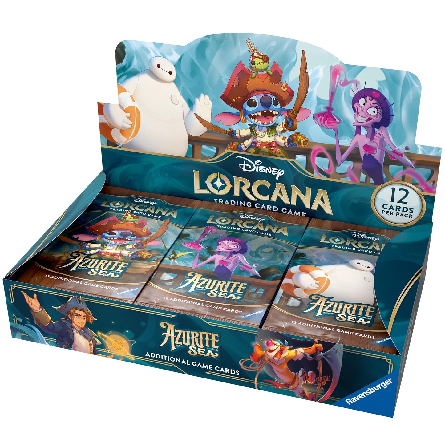 Disney Lorcana Azurite Sea - Booster Box & Pack