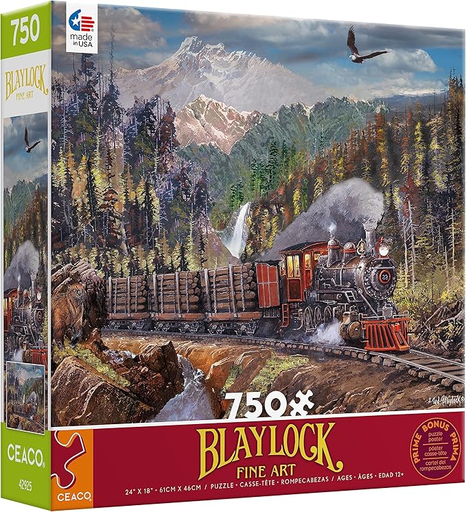 Ted Blaylock - Placerville - 750 Piece Jigsaw Puzzle