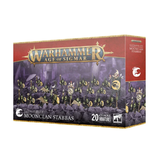 Warhammer Age of Sigmar - Gloomspite Gitz - Moonclan Stabbas