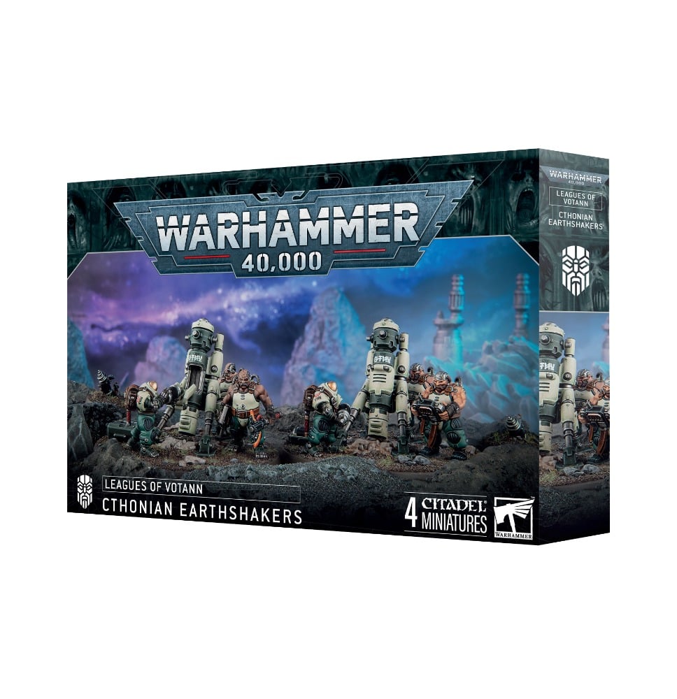 WARHAMMER 40K - LEAGUES OF VOTANN - CTHONIAN EARTHSHAKERS