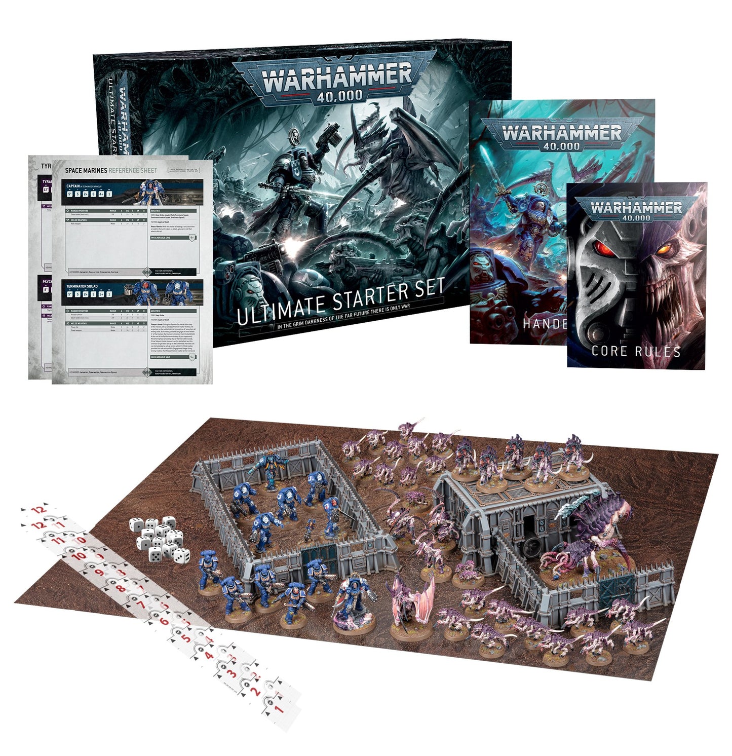 WARHAMMER 40K - ULTIMATE STARTER SET V10