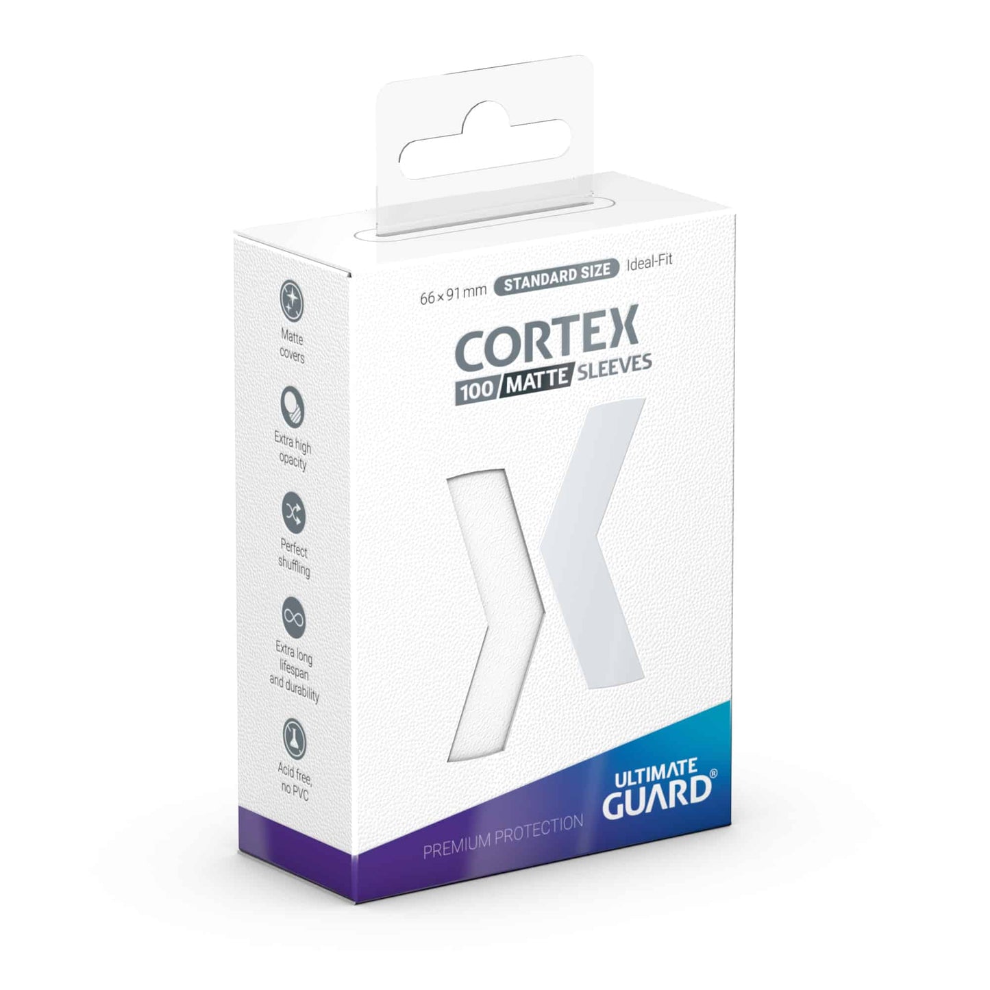 Ultimate Guard Sleeves Cortex Standard Matte White (100)