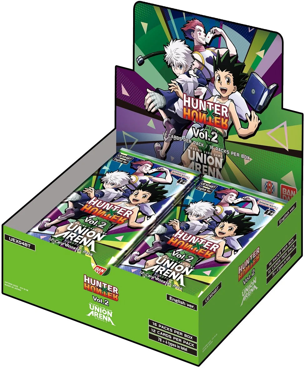 UNION ARENA HUNTER X HUNTER BOOSTER VOL. 2