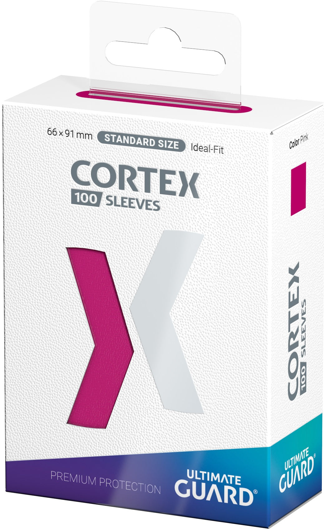 UG SLEEVES CORTEX STANDARD GLOSSY PINK 100CT (60)