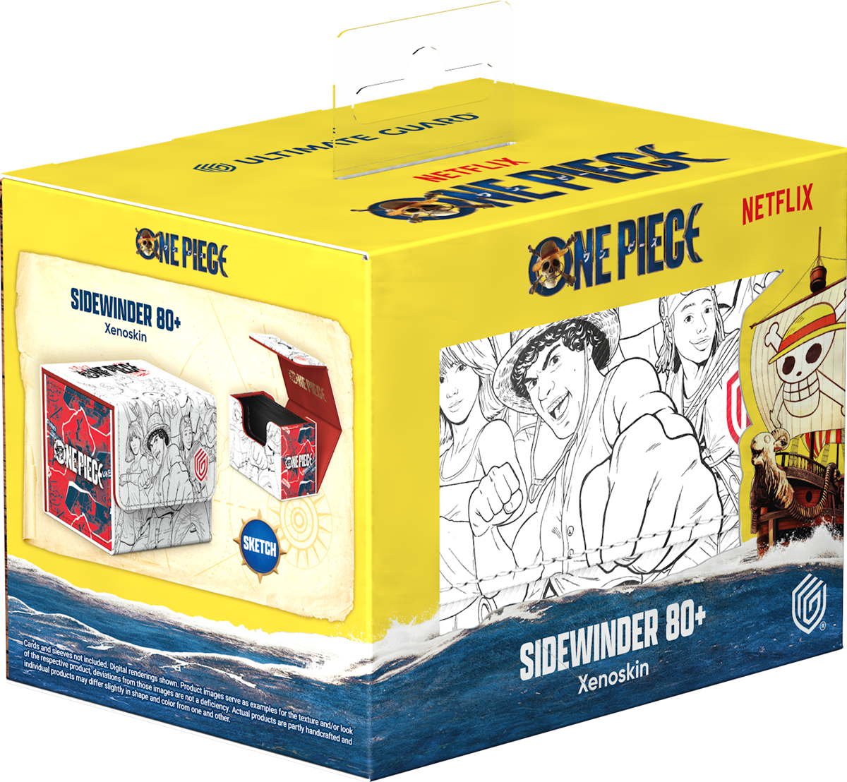 UG DECK CASE SIDEWINDER 80+ XENOSKIN ONE PIECE - SKETCH