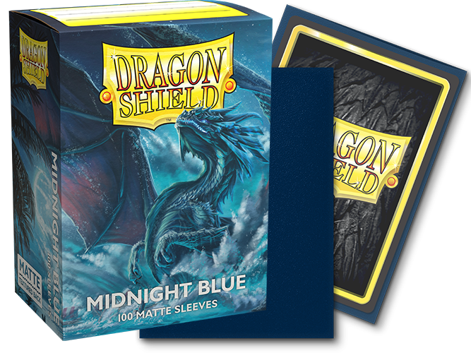 DRAGON SHIELD SLEEVES MATTE MIDNIGHT BLUE 100CT