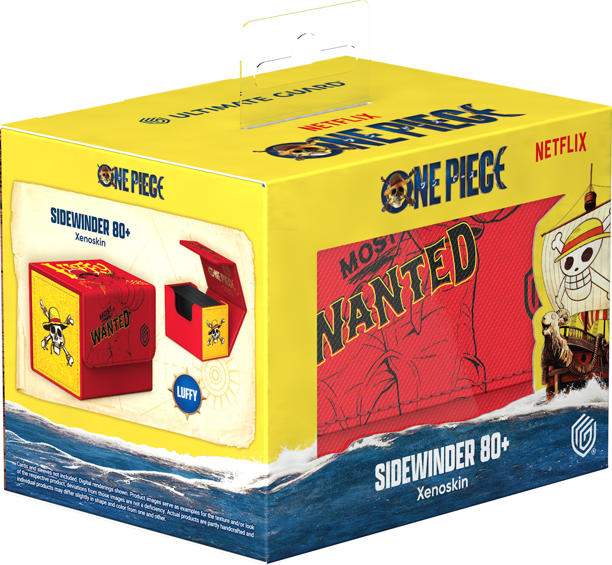 UG DECK CASE SIDEWINDER 80+ XENOSKIN ONE PIECE - LUFFY