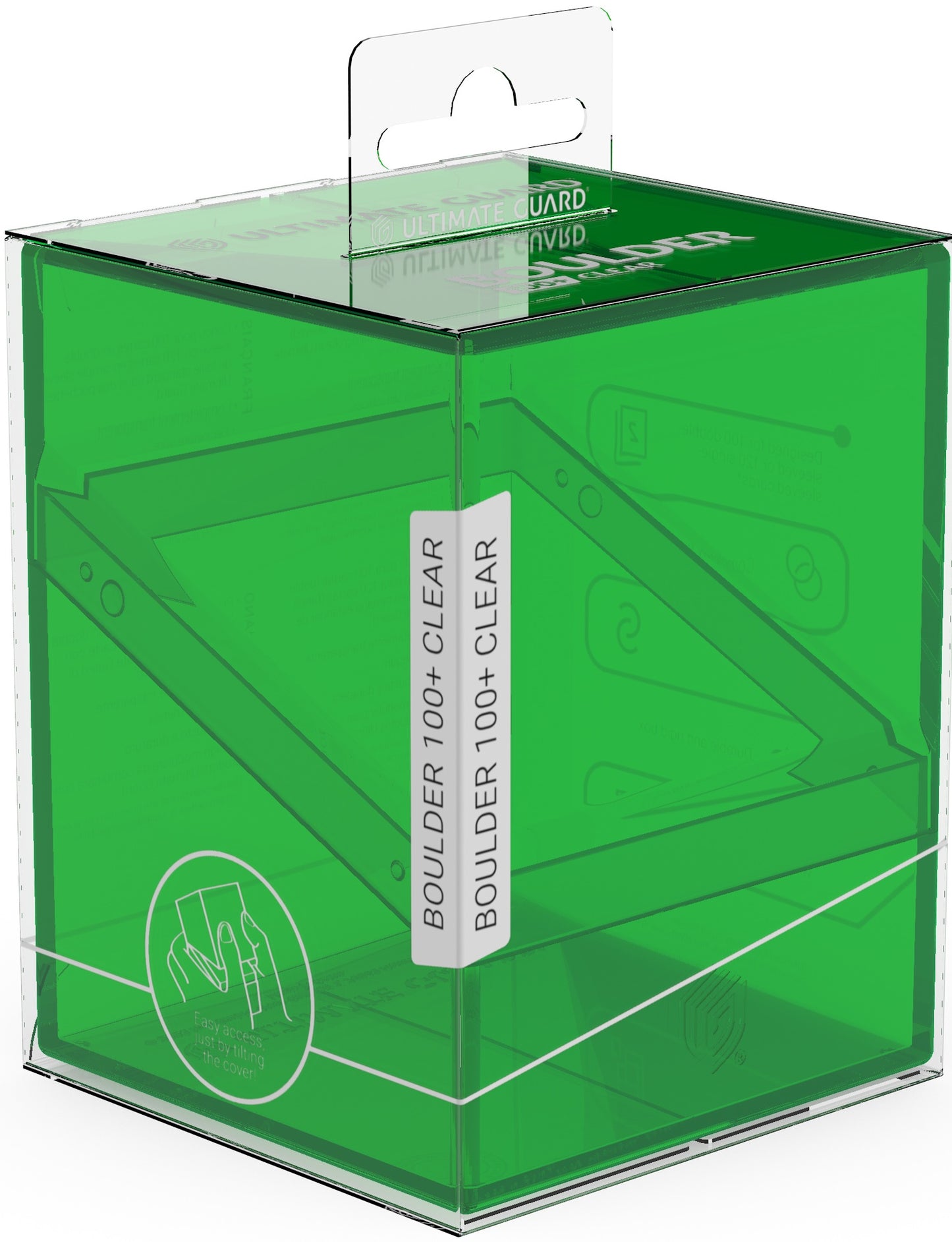 UG DECK CASE BOULDER 100+ CLEAR EMERALD (24)
