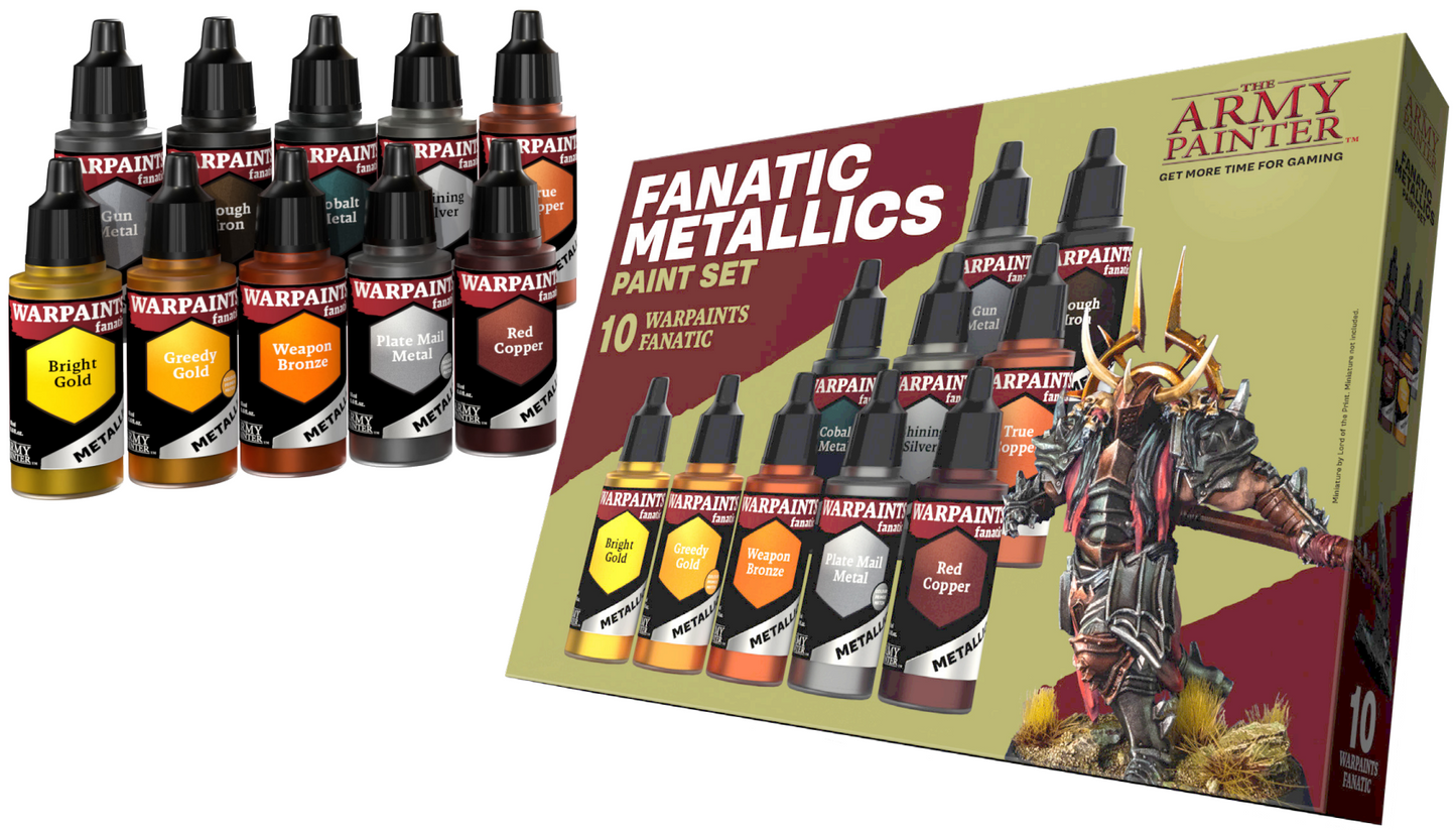 WARPAINTS: FANATIC METALLICS PAINT SET