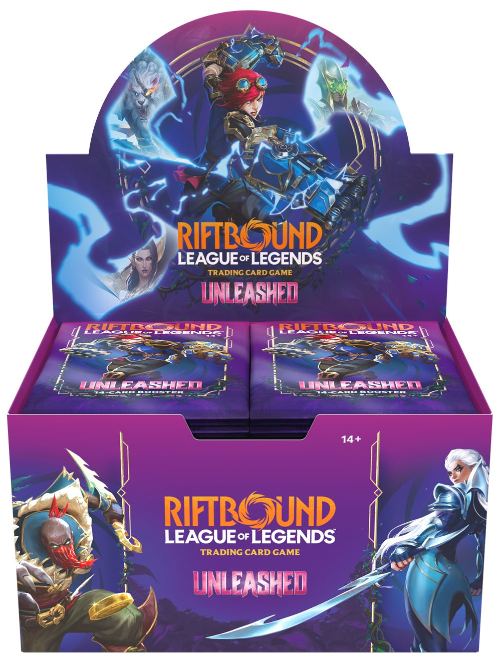 RIFTBOUND LEAGUE OF LEGENDS TCG UNLEASHED BOOSTER DISPLAY Release Date: 2026-05-08