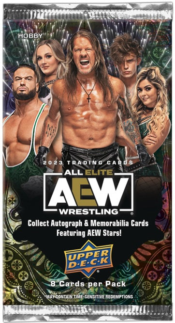 UD AEW ALL ELITE WRESTLING 2023 BOOSTER PACK