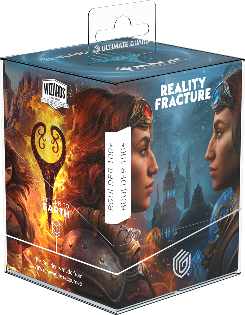 UG RTE BOULDER 100+ MTG REALITY FRACTURE - BLUE/RED UNCOMMON