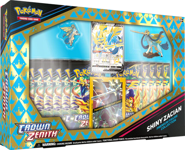 Crown Zenith Shiny Zacian Premium Figure Collection