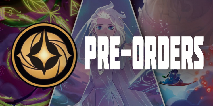 DISNEY LORCANA PRE-ORDERS