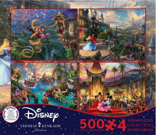 THOMAS KINKADE DISNEY DREAMS PUZZLE SERIES 8