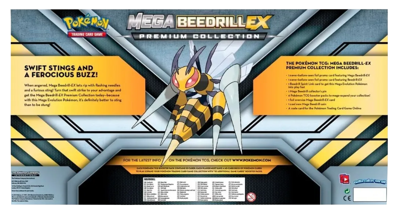 mega beedrill pokemon card XY: Evolutions