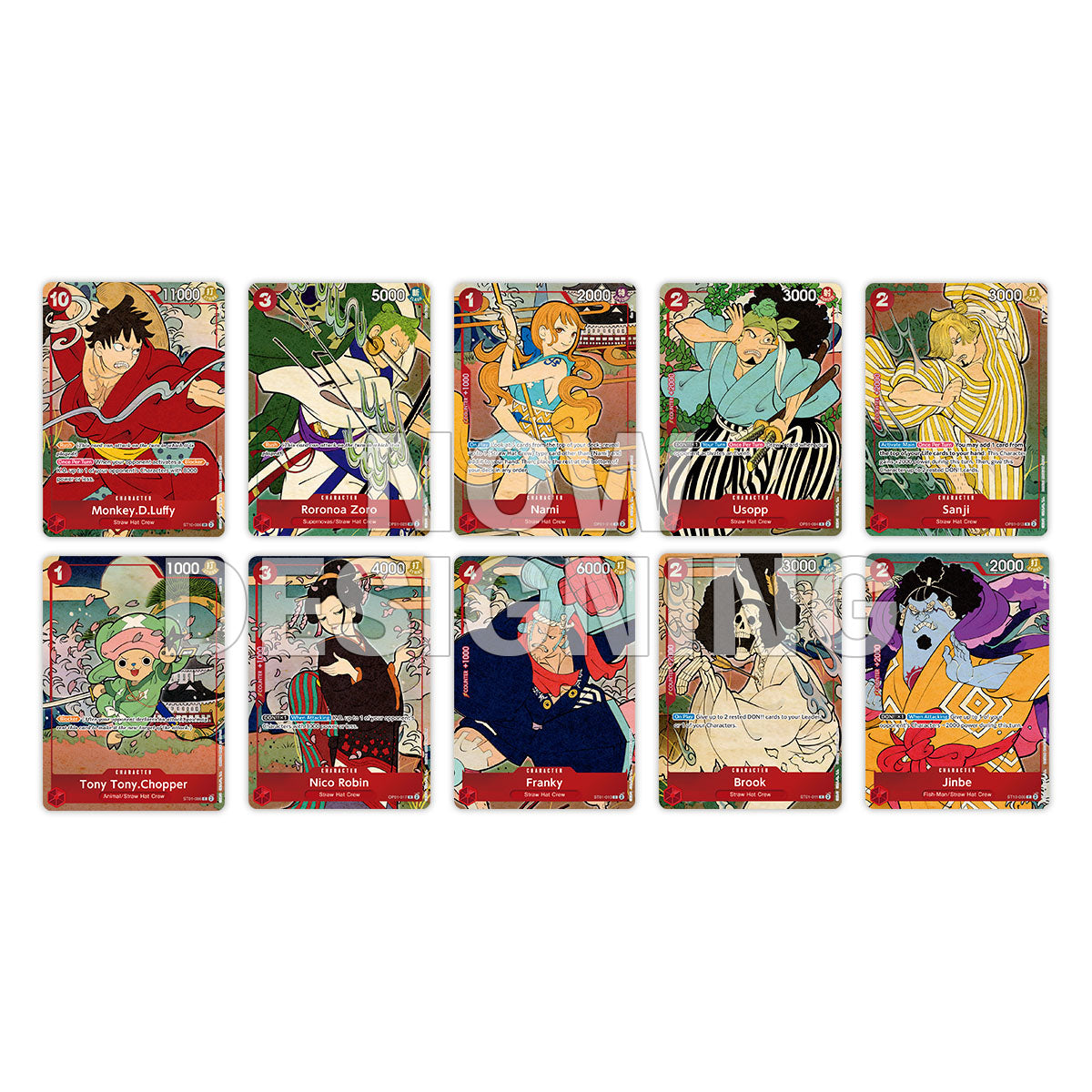 ONE PIECE 1ST YEAR ANNIVERSARY SET ENGLISH