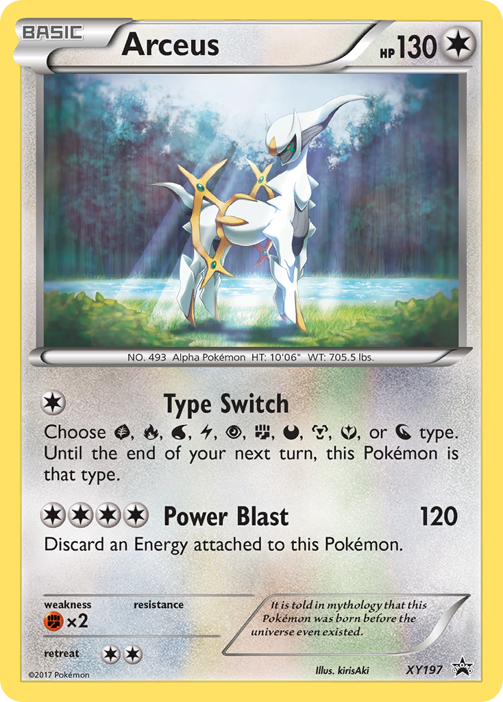 Arceus (XY197) [XY: Black Star Promos]