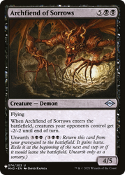 Archfiend of Sorrows [The List Reprints]