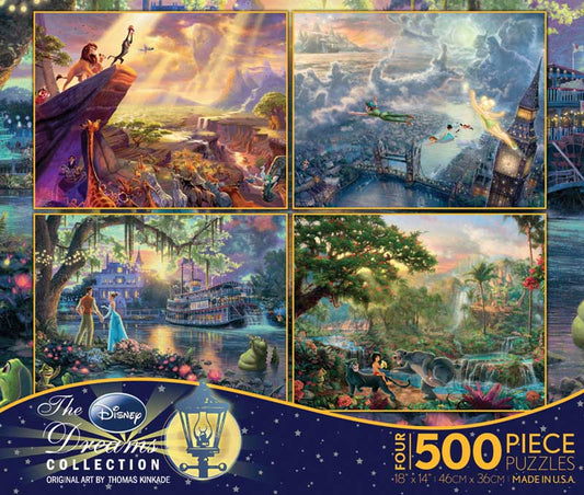 THOMAS KINKADE DISNEY 4-IN-1 PACK