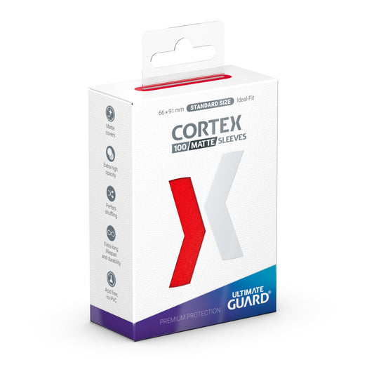 Ultimate Guard Sleeves Cortex Standard Matte Red (100)