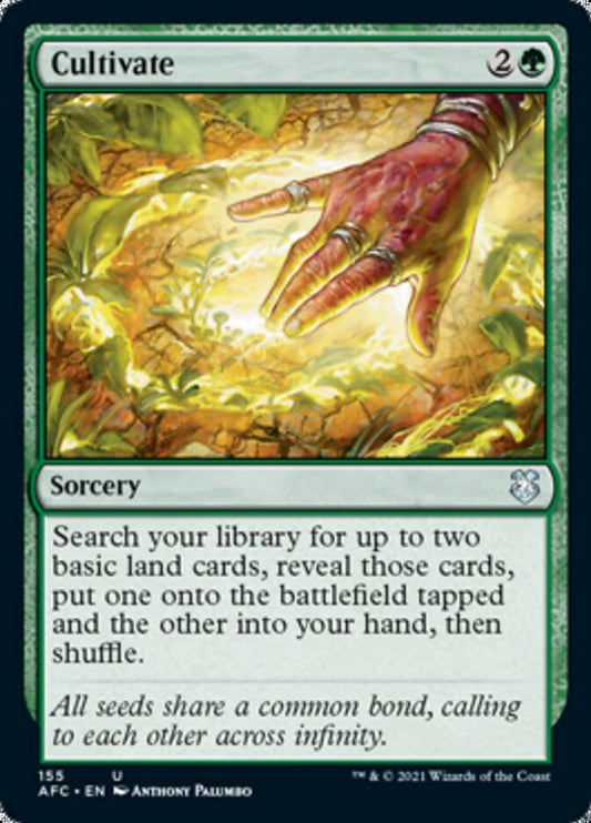 Cultivate [Dungeons & Dragons: Adventures in the Forgotten Realms Commander]