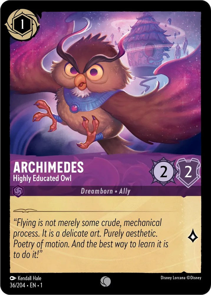 Archimedes - Highly Educated Owl (36/204) [The First Chapter]