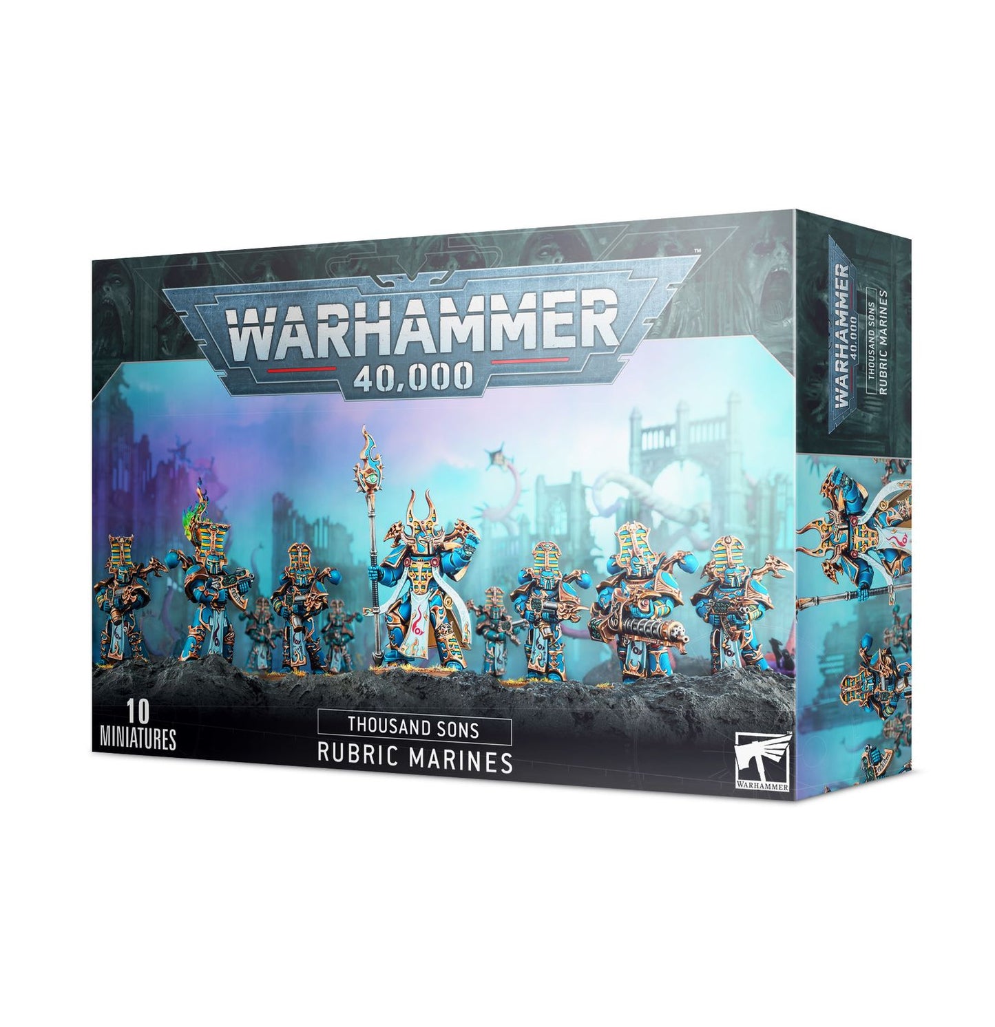 Warhammer 40K: Thousand Sons (Chaos Space Marines) - Rubric Marines