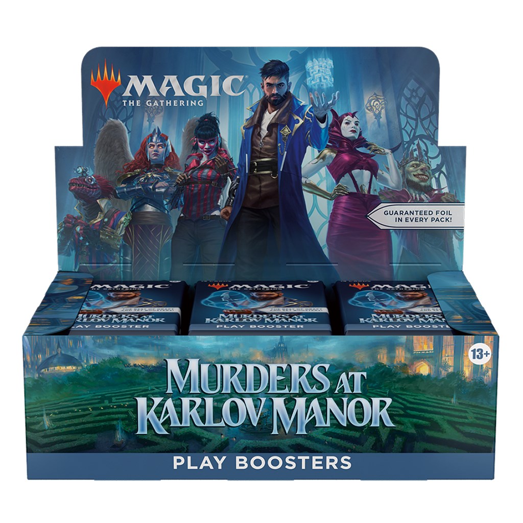 Magic The Gathering Murders at Karlov Manor - Play Booster Display
