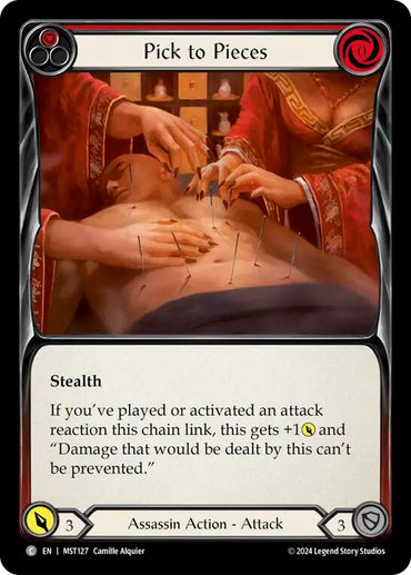 Pick to Pieces (Red) [MST127] (Part the Mistveil)