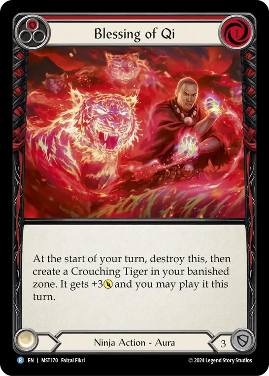 Blessing of Qi (Red) [MST170] (Part the Mistveil)