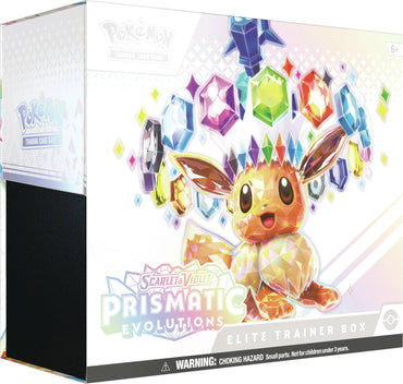 Scarlet & Violet: Prismatic Evolutions - Elite Trainer Box PRE-ORDER 17-01-25