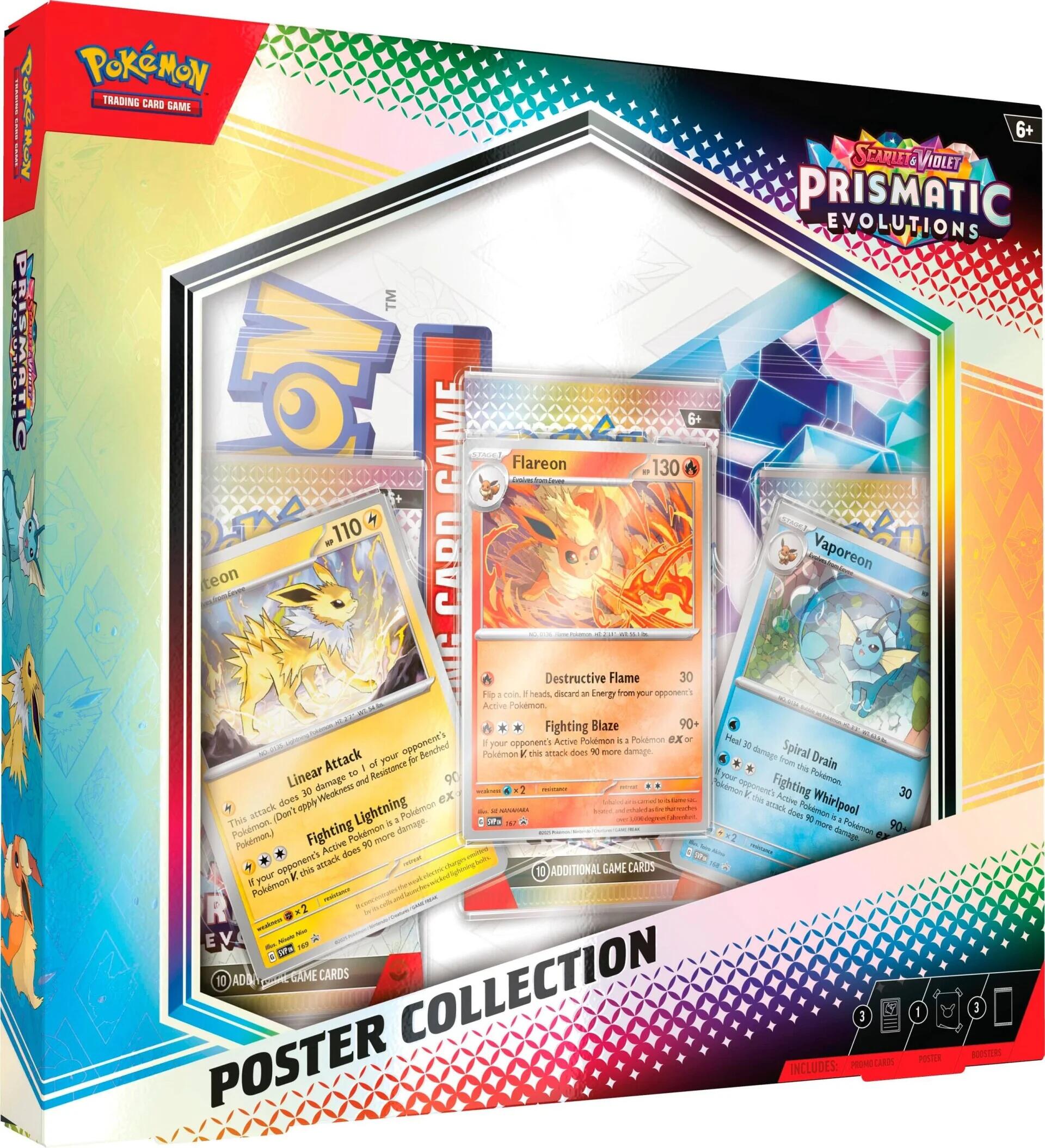 Scarlet & Violet: Prismatic Evolutions - Poster Collection PRE-ORDER 17-01-2025