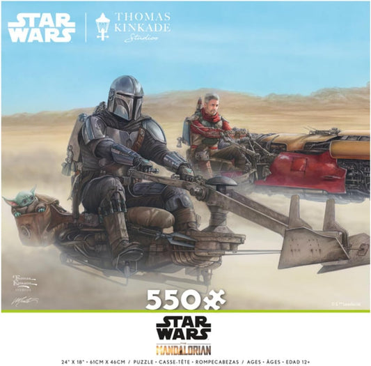 Ceaco - Thomas Kinkade - Star Wars - The Marshal - 550 Piece Jigsaw Puzzle