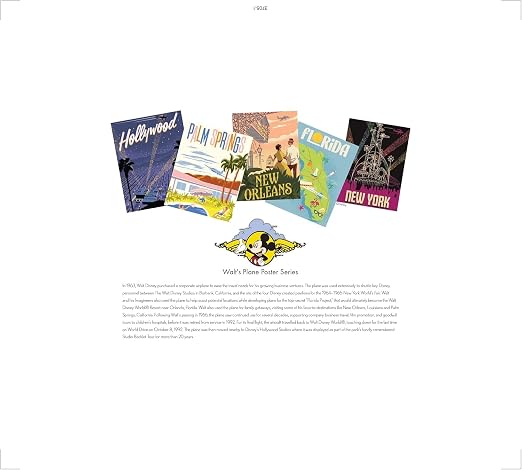 Ceaco - 5-in-1 Limited Edition Jigsaw Puzzle Multipack – Walt’s Plane Posters – Contains 5 Disney D23 Expo Puzzles - (2) 300 Piece, (2) 500 Piece, (1) 750 Piece Jigsaw Puzzles