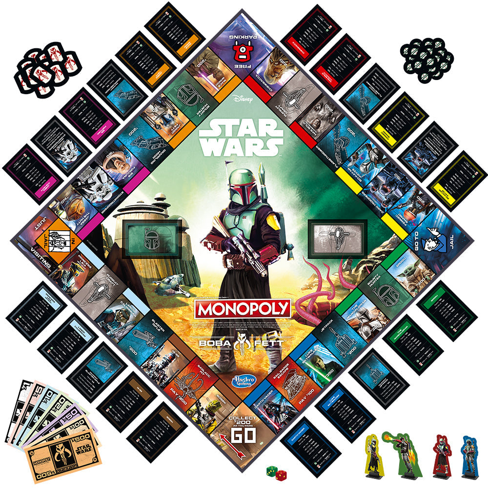 Game Monopoly Boba Fett - English version