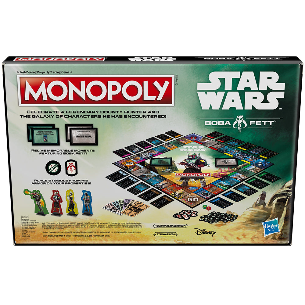 Game Monopoly Boba Fett - English version