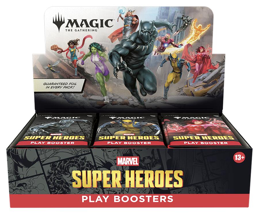 Marvel Super Heroes - Play Booster Display (Release Date:  2026-06-19)