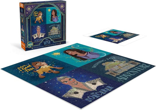 Ceaco - Disney - Wish - Collage - 300 Oversized Piece Jigsaw Puzzle