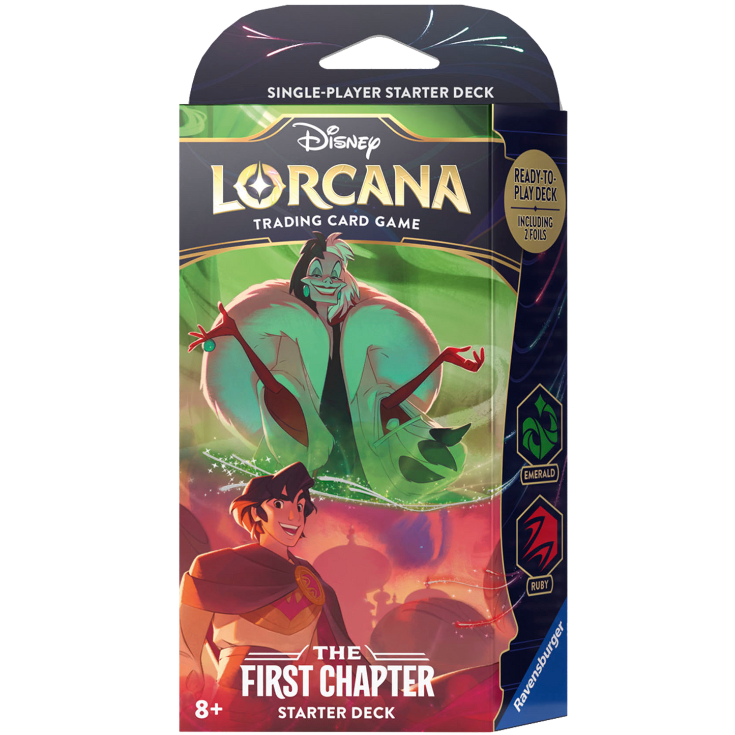 Disney Lorcana The First Chapter - Starter Deck (Emerald & Ruby)