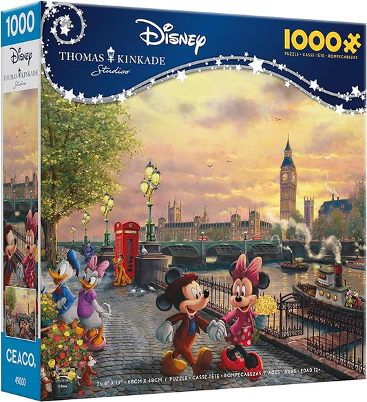 Disney – Mickey et Minnie à Londres – Puzzle de 1000 pièces