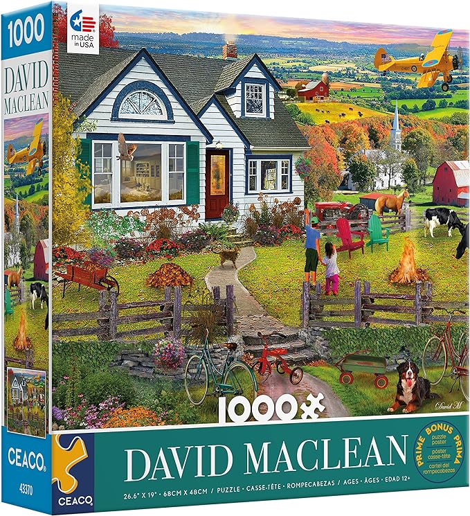 Ceaco David MacLean – The Fly by – Puzzle de 1000 pièces