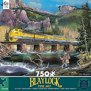 Ted Blaylock - Western Bound - 750 Piece Jigsaw Puzzle