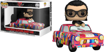 #293 Bono with Achtung Baby Car